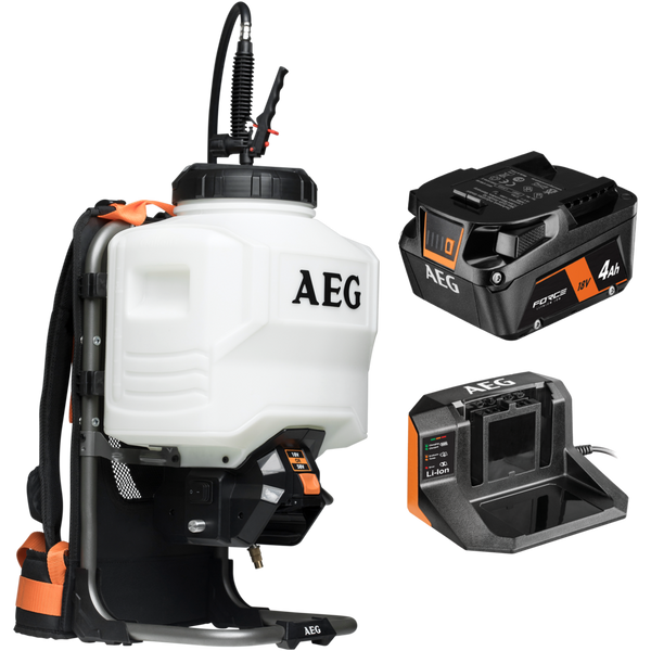 AEG Backpack Sprayer 4Ah 18V/58V ADVBPS14 Kit