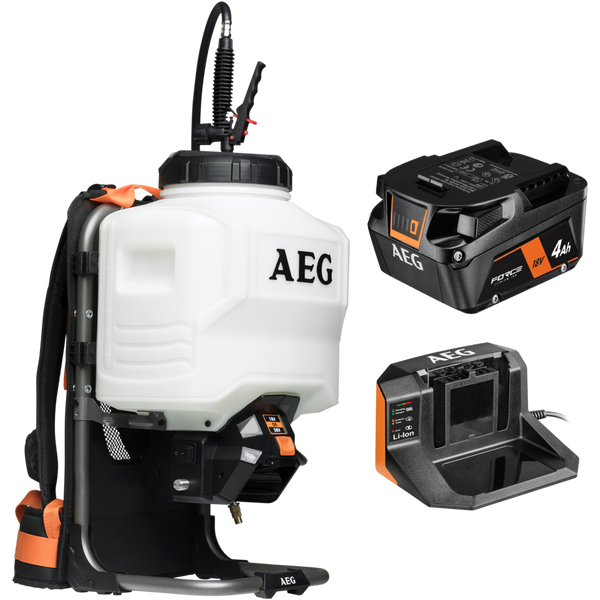 AEG Backpack Sprayer 4Ah 18V/58V ADVBPS14 Kit