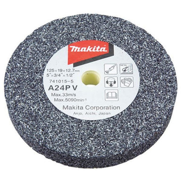 Order In - Makita 125 x 20 x 20mm Grinding Wheel Aluminium Oxide A36 - B-34045