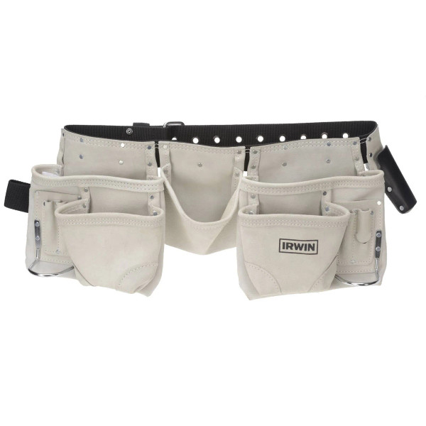 Irwin Tool Belt 10 Pocket Suede