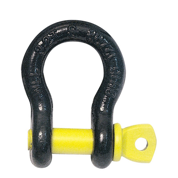 Beaver 4wd Bow Shackles 16mm X 19mm 3.2t W.L.L. - 342216BK