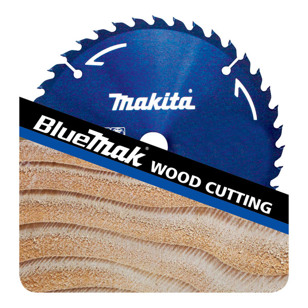 Order In - Makita B-44965 190mm (7-1/2") x 20mm x 24T TCT BlueMak Saw Blade
