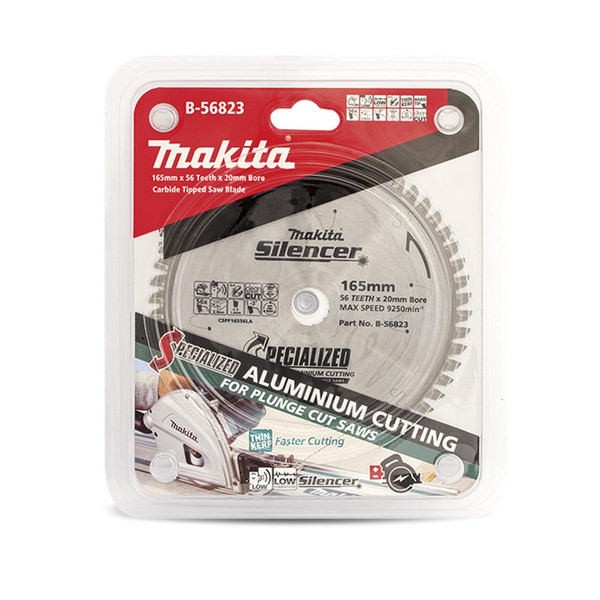 Makita B-56823 165mm (6.5") 48Teeth Specialised Plunge Cut TCT Saw Blade