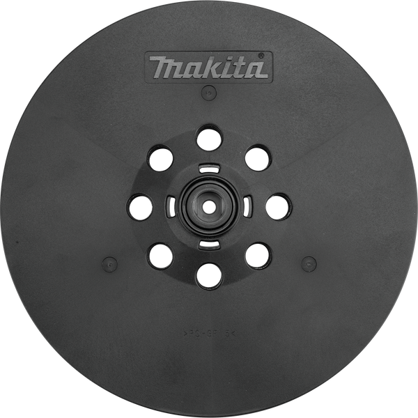 Makita 9" Round Sanding Backing Pad, Hook & Loop, Medium, XLS01 - 199940-8