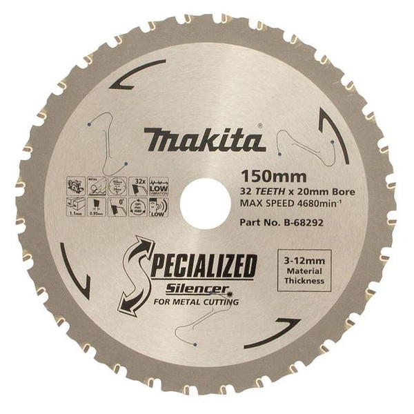 Makita Saw Blade Metal TCT 32T 150mm - B-68292