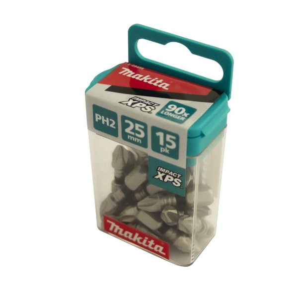 Makita Impact XPS Ph2x25mm Insert Bit 15Pk - E-09488 - Tool Kit Depot