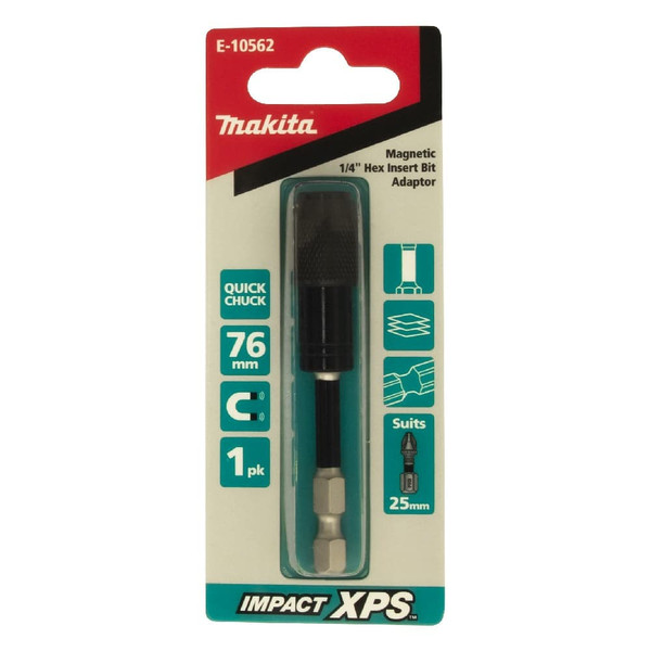 Makita Impact XPS 75mm Quick Chuck Bit Holder - E-10562