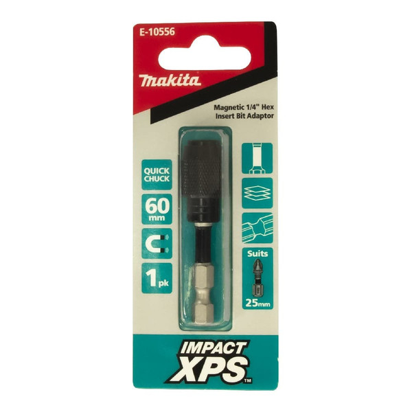 Makita Impact XPS 60mm Quick Chuck Bit Holder - E-10556