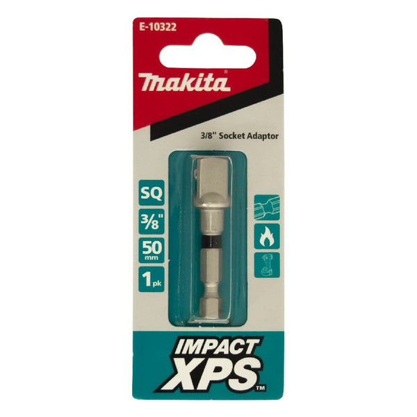 Makita Impact XPS 3/8 Sqx50mm Socket Adapter - E-10322
