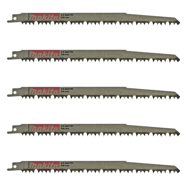 Makita Recip Saw Blade HCS 05-05TPI 240mm - P-47117