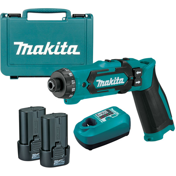 Makita 7.2V Driver Drill Kit - DF012DSE 