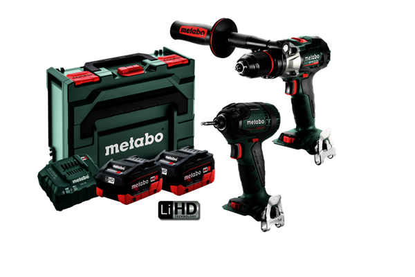 Metabo 2 Piece 18V T18BL2MB2HD5.5AF Combo - T18BL2MB2HD5.5AF
