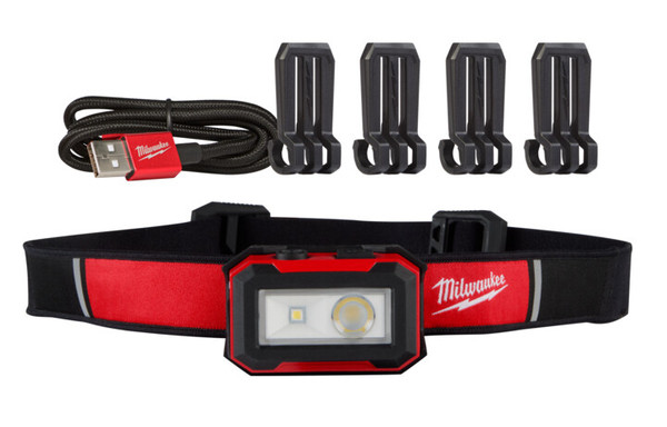 Milwaukee Internal Rechargeable Headlamp 450 Lumen - IRHL450