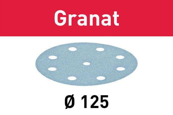 Order In - Festool Granat Abrasive Disc 125mm P320 100Pk - 497175