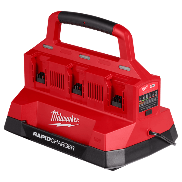 Milwaukee M18™ 6 Bay PACKOUT™ Rapid Charger - M18™PC6