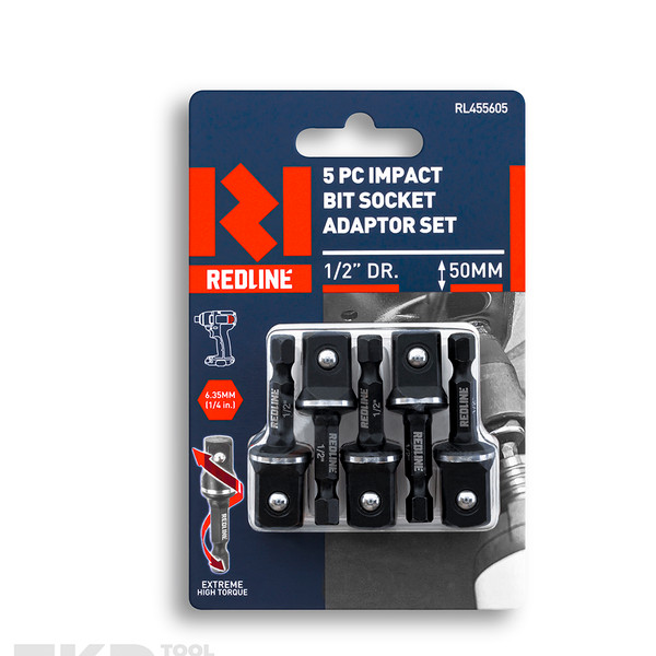 Redline Impact Bit Socket Adaptor 1/2" Drive - RL455605