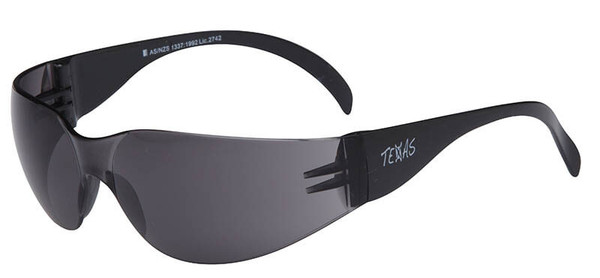 Maxisafe TEXAS Safety Glasses - Smoke Lens - EBR331E