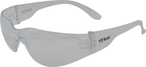 Maxisafe TEXAS Safety Glasses Clear Lens - EBR330