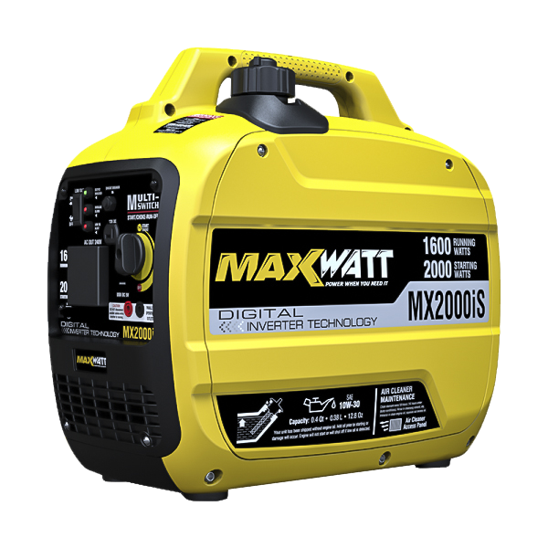 Maxwatt Generator Inverter Digital 2.0kVA - MX2000IS