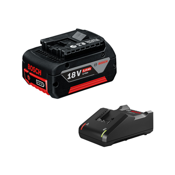 Bosch 18V 5.0Ah Battery + Charger Kit - 0615990M1Z