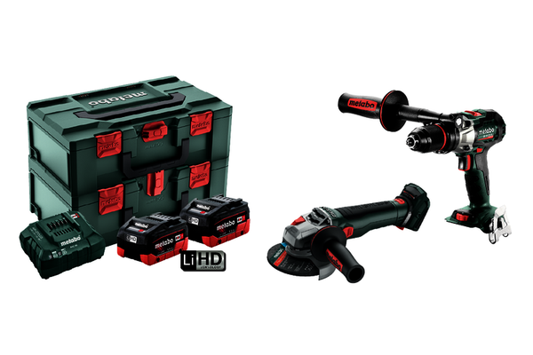 Metabo 2 Piece BL 18V T18BL2MB2HD5.5FJ Combo - T18BL2MB2HD5.5FJ