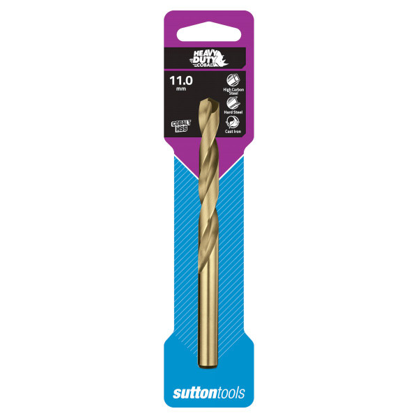 Sutton Drill Bit HSS Cobalt Jobber 11.0mm - D1081100