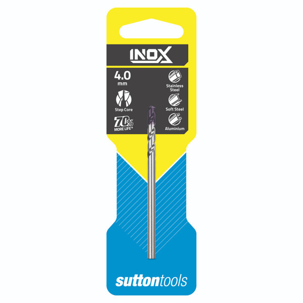 Sutton INOX Drill Bit HSS TiAlN 4.0mm - D1850400