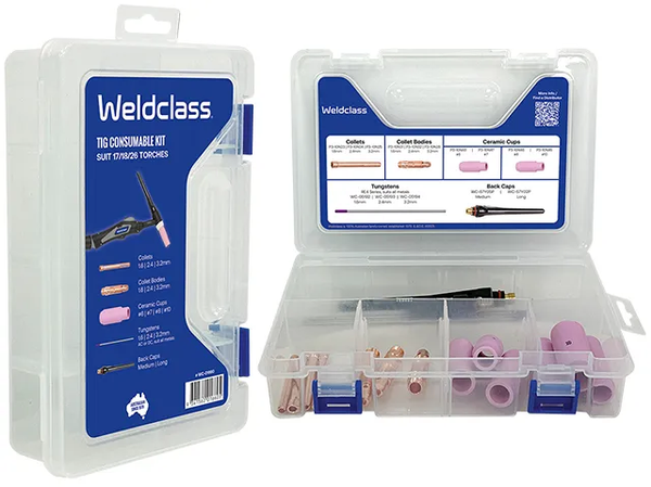 Weldclass Tig Parts Kit 17/18/26 Standard Series - WC-01660