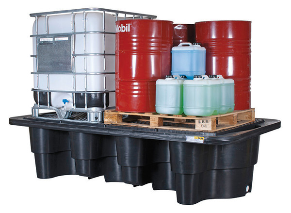 Order In - Spill Crew Spill Pallet Twin IBC - DBDIBC