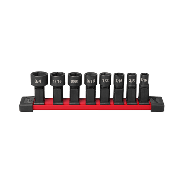 Milwaukee Socket set SAE 8 PC INSIDER Pass-Through - 49161640