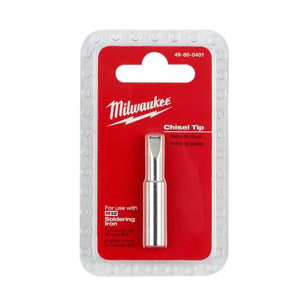 Milwaukee M12™ Soldering Iron Tip Chisel - 49800401