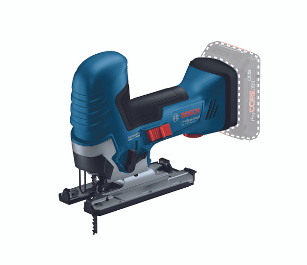 Bosch 18V Cordless Jigsaw, 4 Stage Pendulum, Blower System - 06015B2040