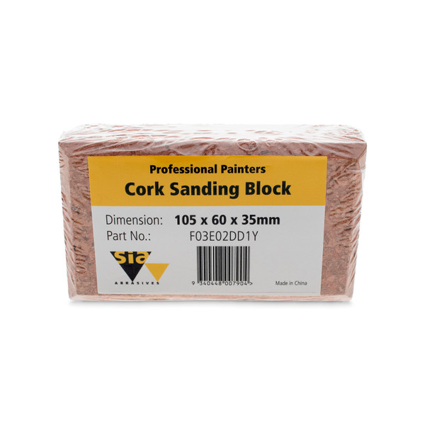 Sanding Block 105x60x35mm Cork RP
