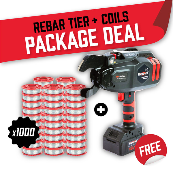 Special Order - Rapidtool Free Rebar Tier + Wire Deal TWG-1000B