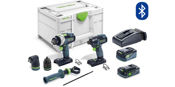 Festool Impact Driver/Hammer Drill TPC 2 pce Kit - 577657