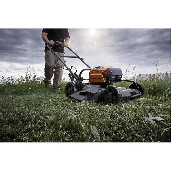 AEG 2x18V (36V) 18" FUSION Lawn Mower ALM18B Tool Kit Depot