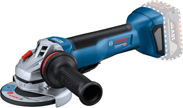Bosch Angle Grinder 18V 125mm GWS18V-10P Skin Only - 06019J4100