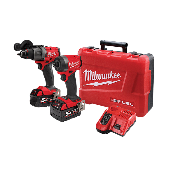 Milwaukee Drill/Impact Driver 2 Piece 18V Combo - M18FPP2AA3502C