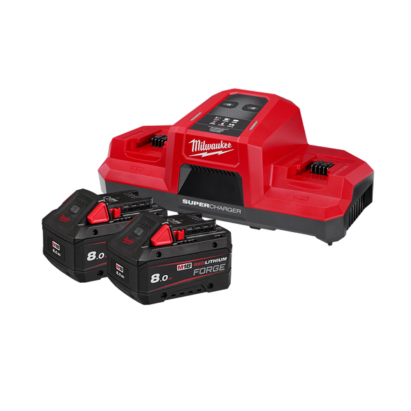 Milwaukee M18 FORGE 8.0AH DBSC STARTER PACK - M18FSPD802B