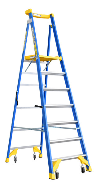 Order In - Bailey Platform Ladder Job Station 7 Step 2.1m FG - FS13534