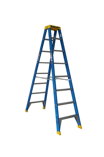 Order In - Bailey DS Stepladder FG Punchlock 8 Tread - FS13982