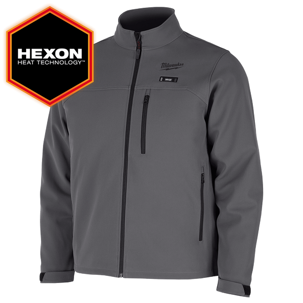 Milwaukee M12 TOUGHSHELL™ Heated Jacket Grey - M12THJ2GRY0