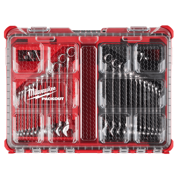 Milwaukee PACKOUT Wrench Set Metric + SAE 30Pce - 48229485