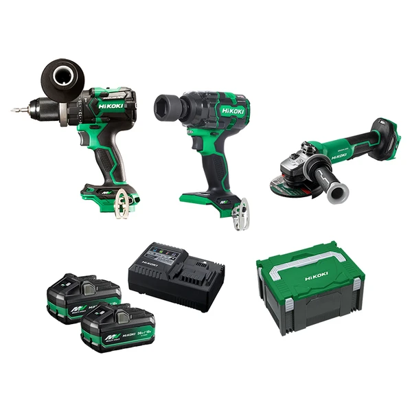 Order In - Hikoki 3 Pce 36V Brushless Combo - KC36DRBL3(HRZ)