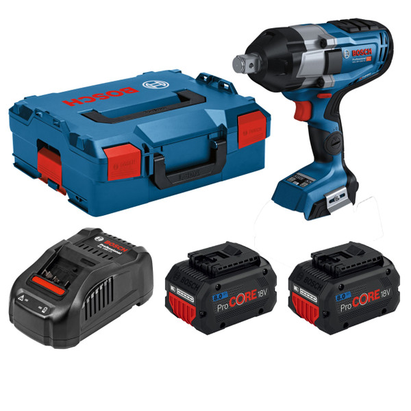 Order In - Bosch GDS 18V-1050H 3/4'' Impact Wrench Kit 2x8.0Ah - 0615990M67