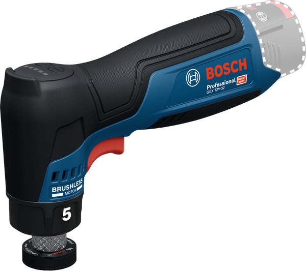 Order In - Bosch GEX 12V-32 Random Orbital Sander 32mm - Skin Only 06019L2000