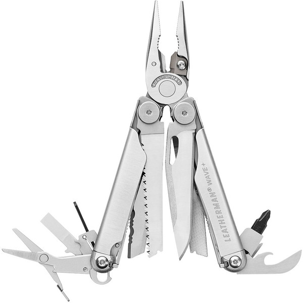 Leatherman WAVE® Multitool + Stainless + Button Sheath - YL832524