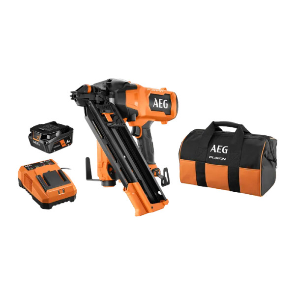AEG Framing Nailer Kit 18V 10Ga 5.0ah - A18F10FN51