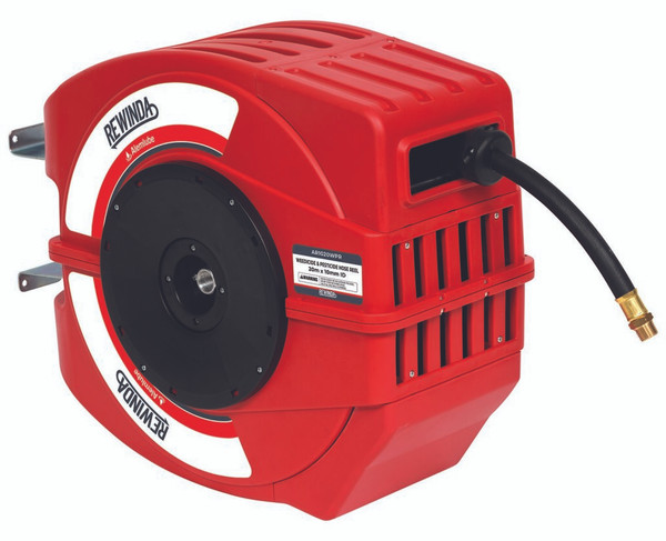 Order In - Alemlube Rewinda Weed/Pesticide Hose Reel 3/8" X 20M Red Cover - AR1020WPR