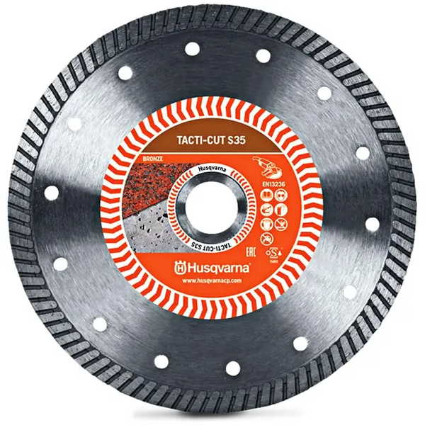 Husqvarna TACTI-CUT™ S35  Turbo Diamond Blade for General Purpose Cutting 180mm - 579820460